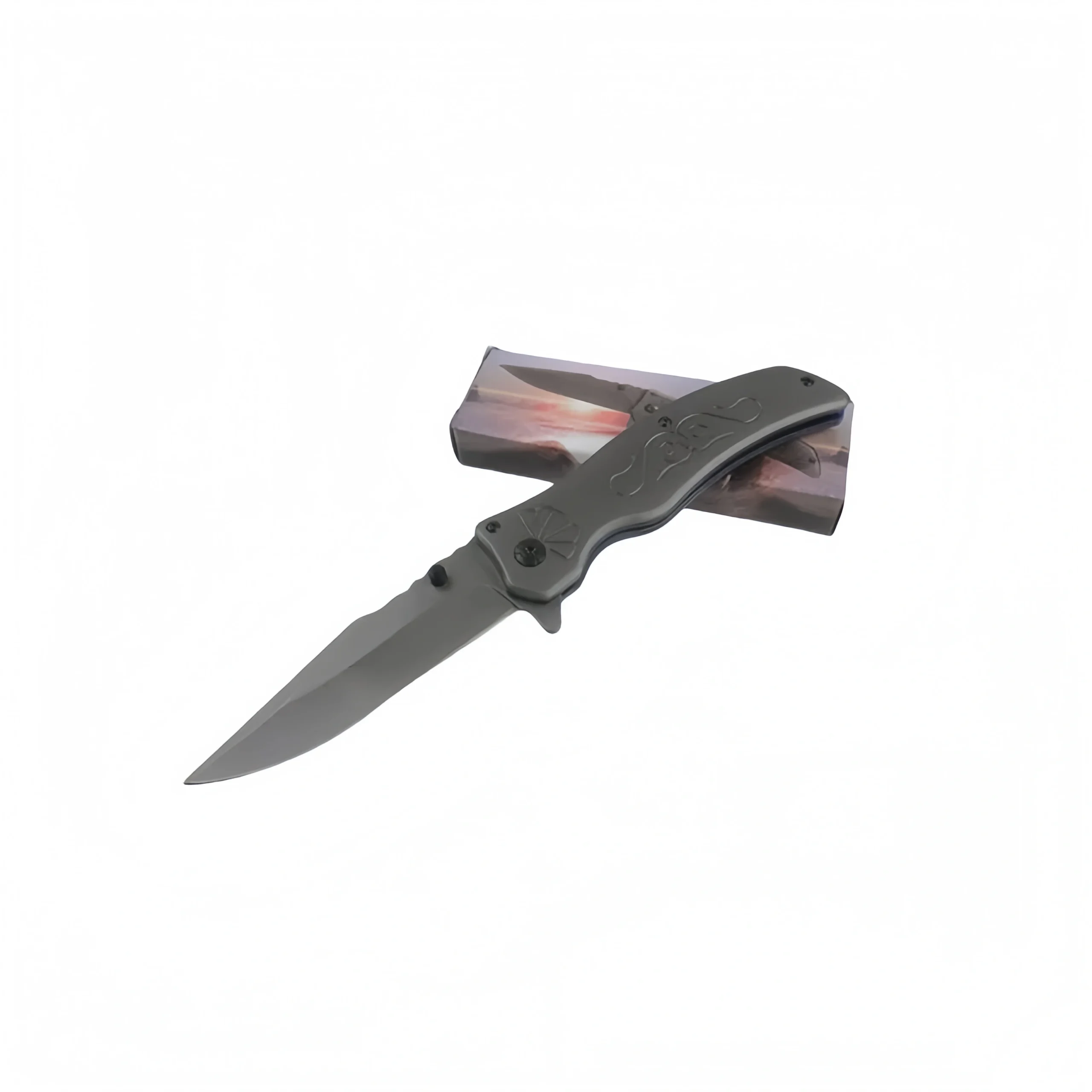 F49-scaled-1.webp EDC-Taschenmesser C Taktisches Klappmesser mit Wellenmustergriff und Stahlklinge – Bild 1