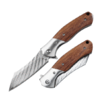 Outdoor EDC Klappmesser - G10 VG10 Damascus