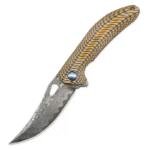 Outdoor EDC Klappmesser - G10 VG10 Damascus