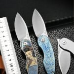 Outdoor EDC Klappmesser - Engraved Color