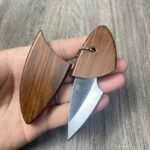 Outdoor EDC Klappmesser - Wood Mini