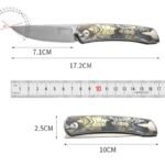 Outdoor EDC Klappmesser - Engraved Color