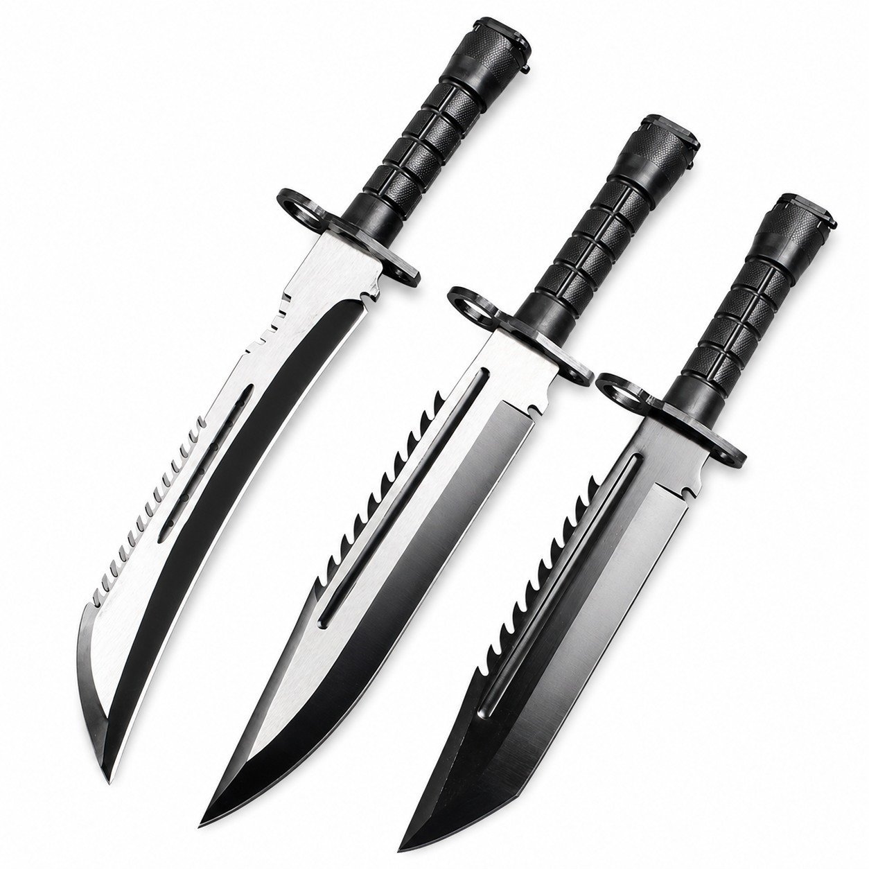 46510-main-white-clean Tiger Tooth War Wolf Messer mit fester Klinge