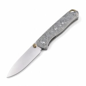 Butterfly 535 M390 Stone Wash-Klinge, Titan-Laserschaft, SF