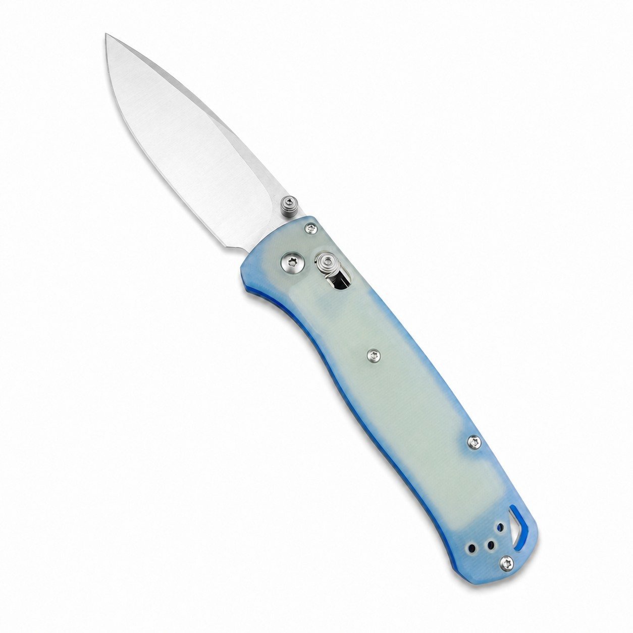 50316-main-white-clean Butterfly 535 Klappmesser mit transparentem G10-Griff